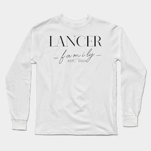 Lancer Family EST. 2020, Surname, Lancer Long Sleeve T-Shirt